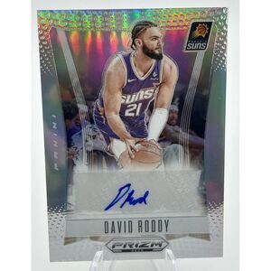 David Roddy 2023-24 Panini Prizm Deca Basketball Silver Signed‎ Auto SP Suns